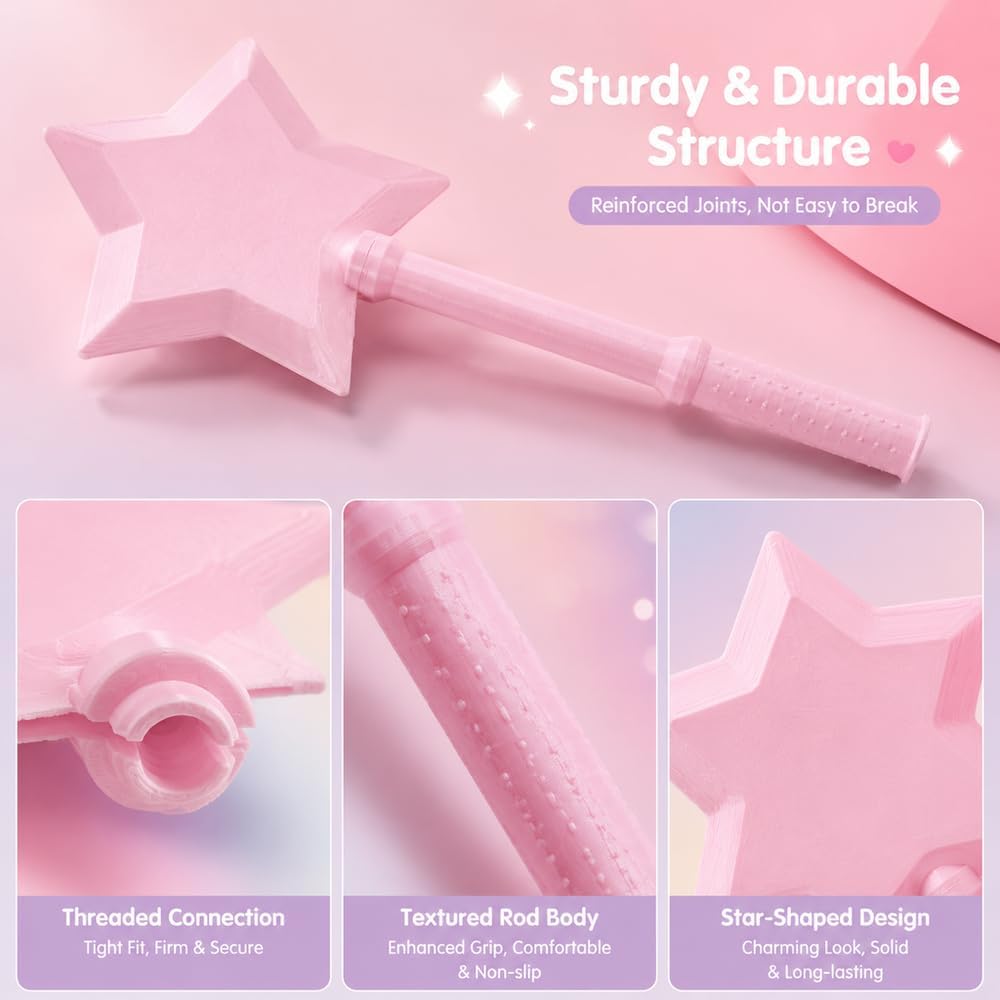 Star Wand Tap-to-Pay Card Holder - Pink