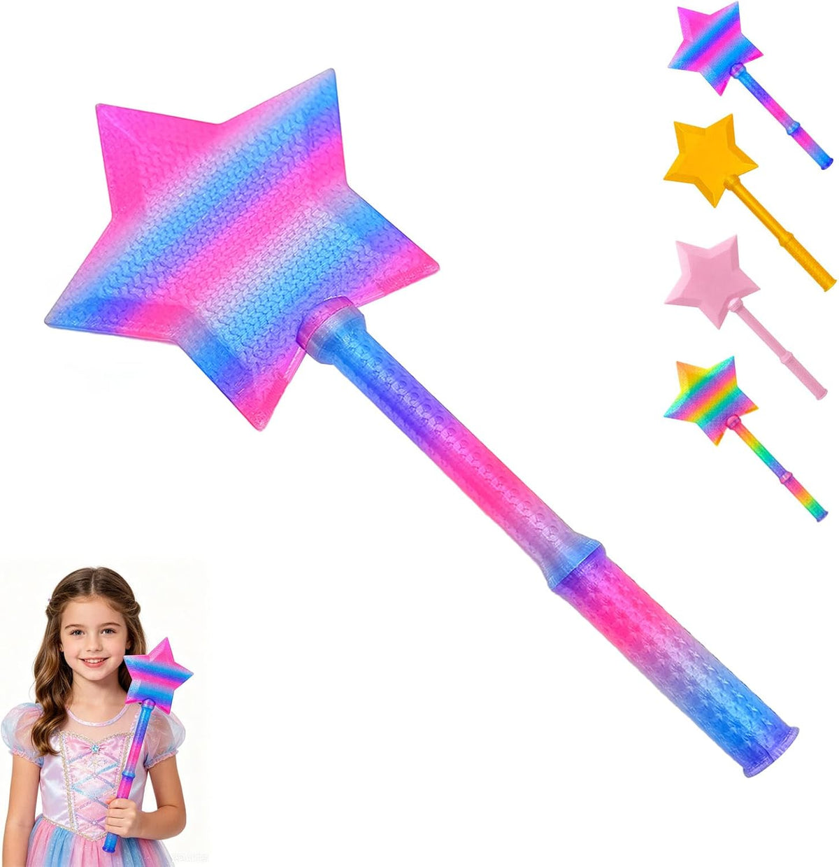 Star Wand Tap-to-Pay Card Holder - Pink