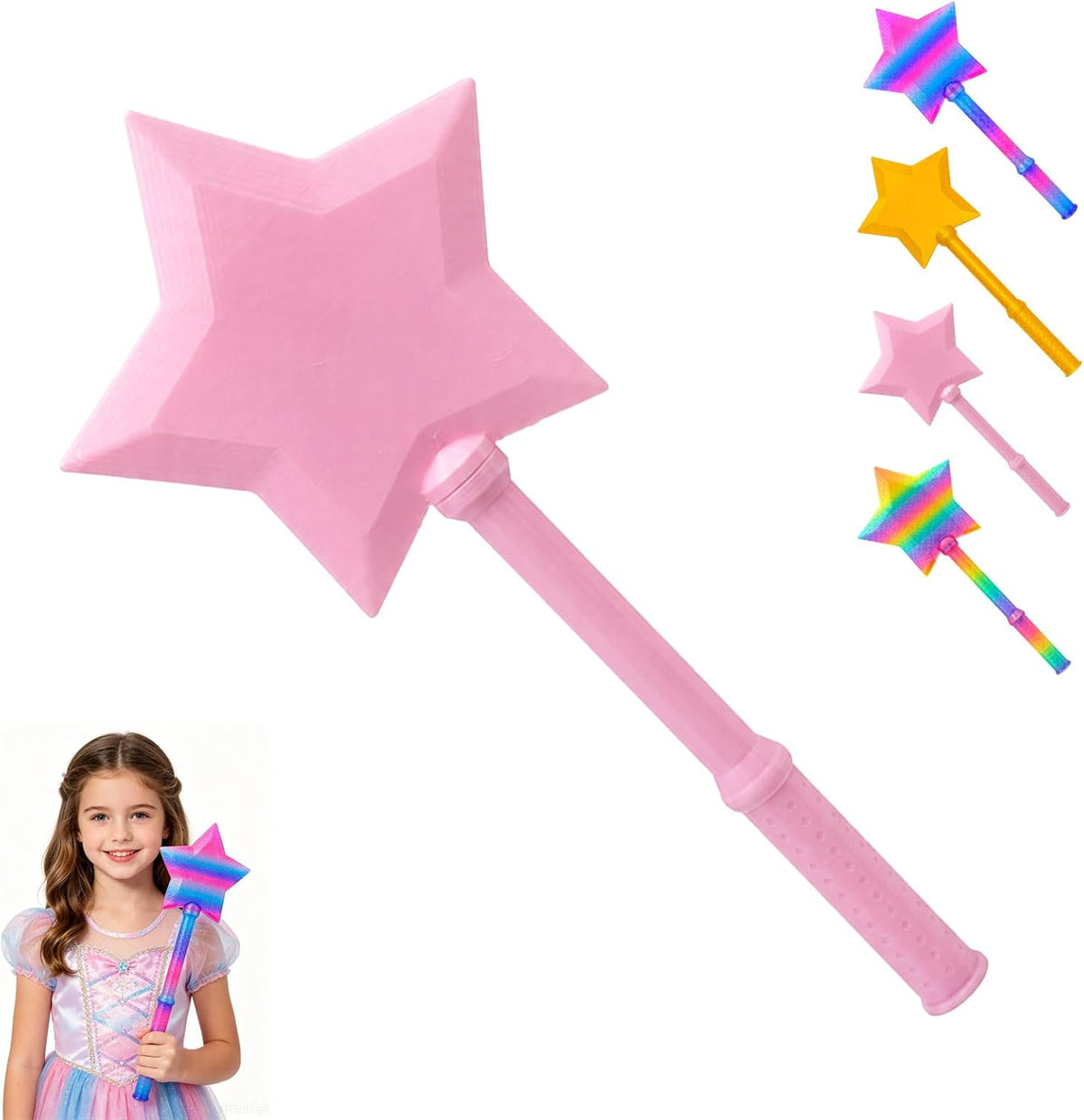 Star Wand Tap-to-Pay Card Holder - Pink