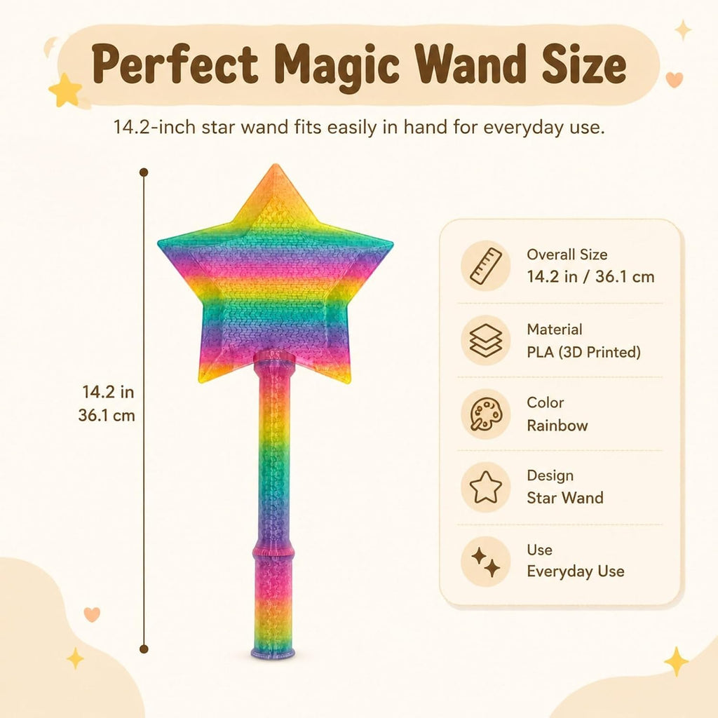 Star Wand Tap-to-Pay Card Holder - Rainbow A