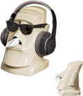 Moai Tissue Box Holder with Headphone Stand - view 6