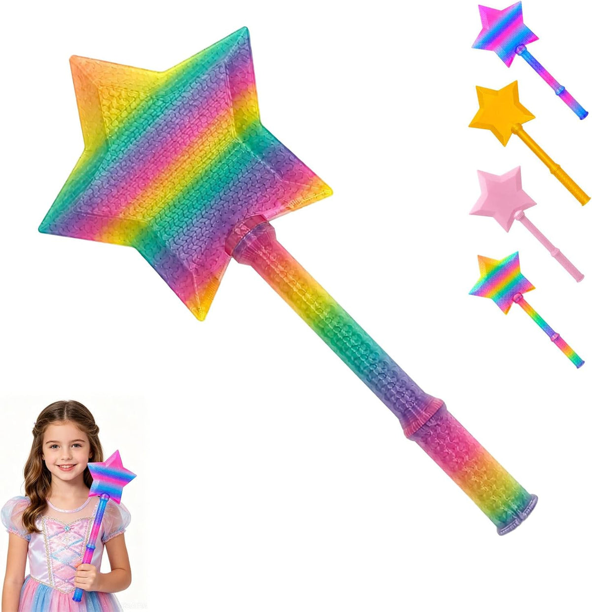 Star Wand Tap-to-Pay Card Holder - Pink