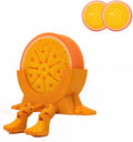 Sponge Holder for Kitchen Sink with 2 Sponges - Orange