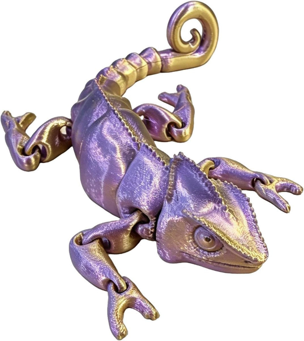 Articulated Chameleon Fidget Toy, Glossy Gradient - view 10
