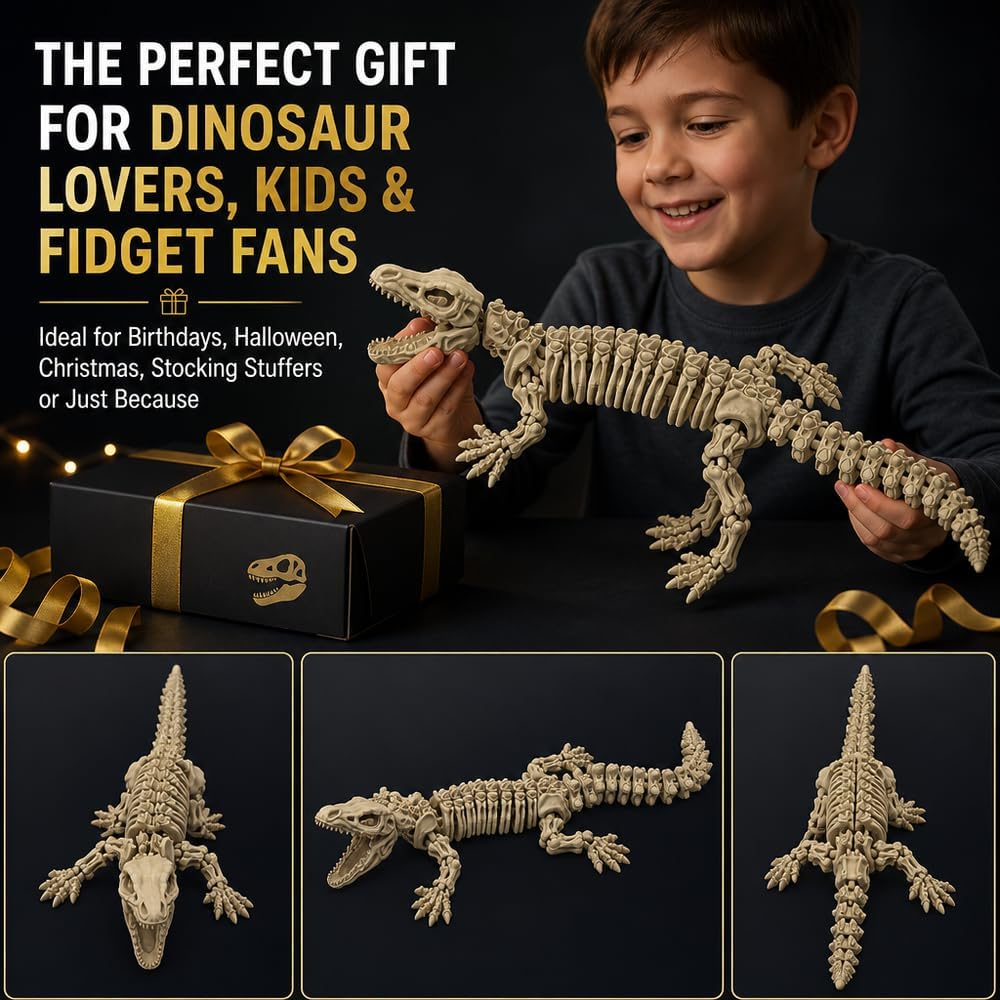 17 in Mosasaurus Skeleton, Articulated - Bone