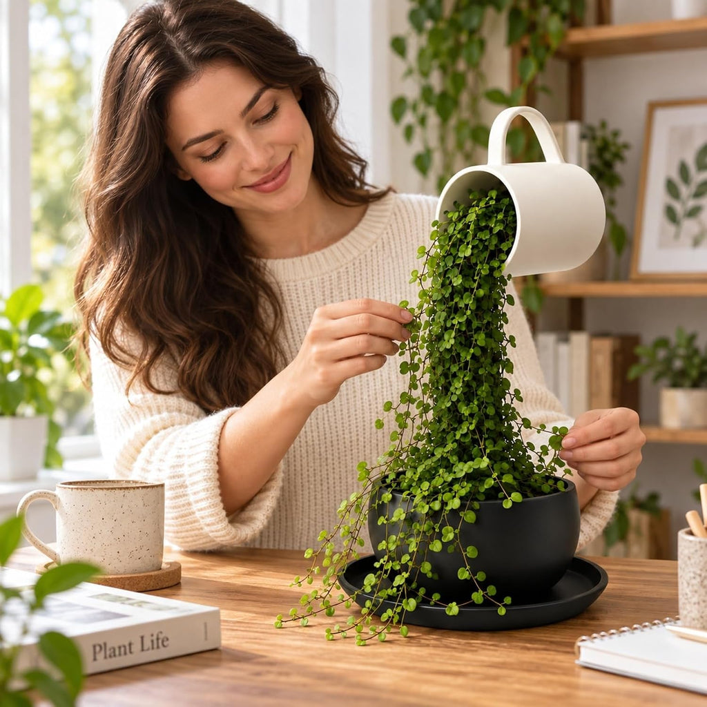 Two-Tier Hanging Planter, Pouring Cup - view 2