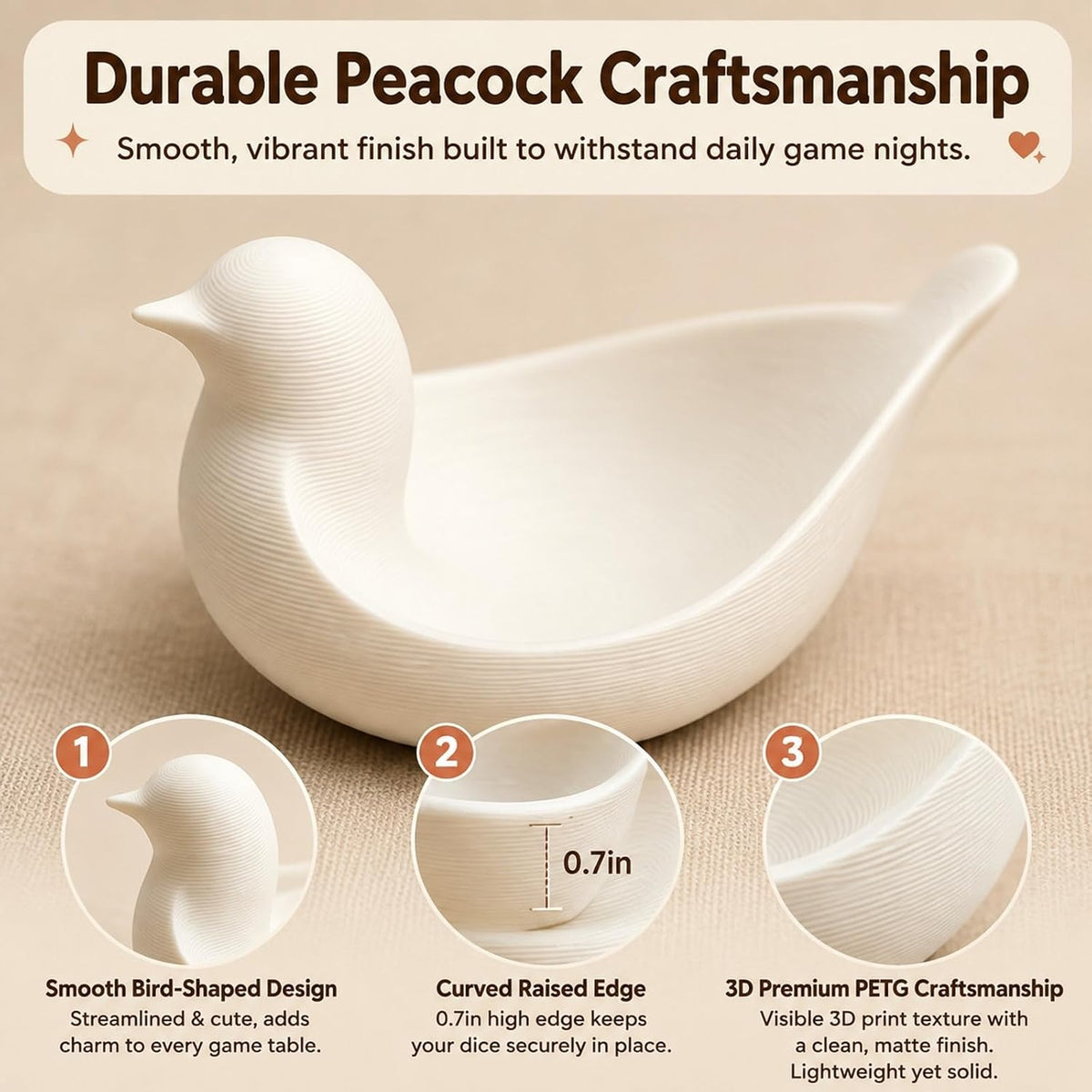 Bird Dice Dish, 2-Pack - view 1