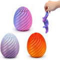 Gradient Twist Egg Slider Fidget Toys, 3-Pack - view 1