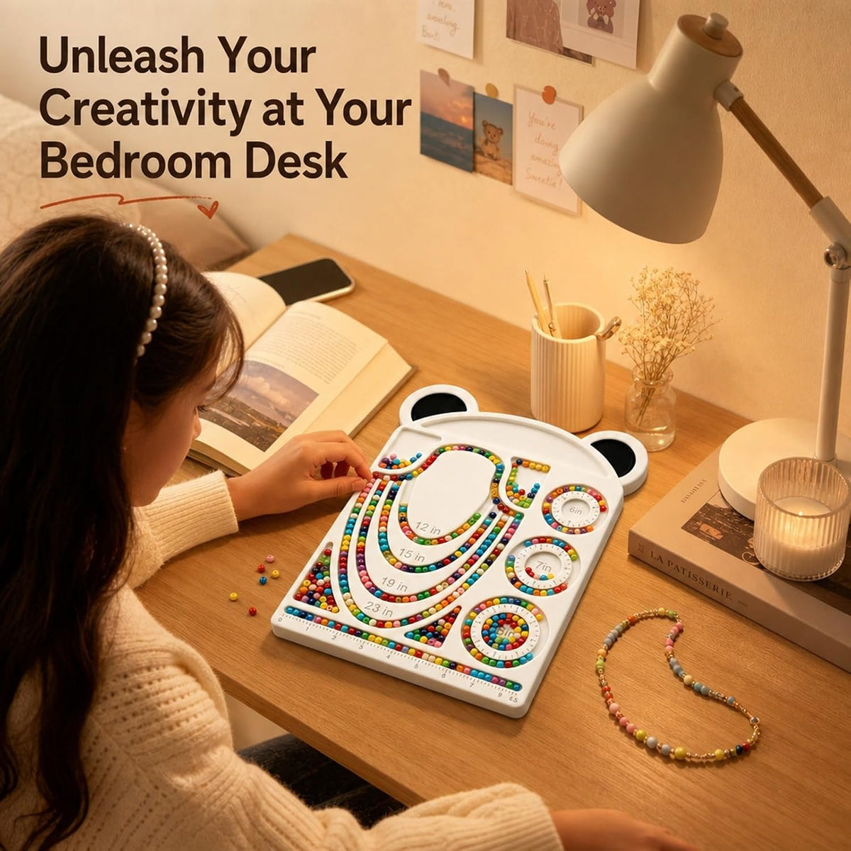 Portable Bead Board for Jewelry Making - view 2