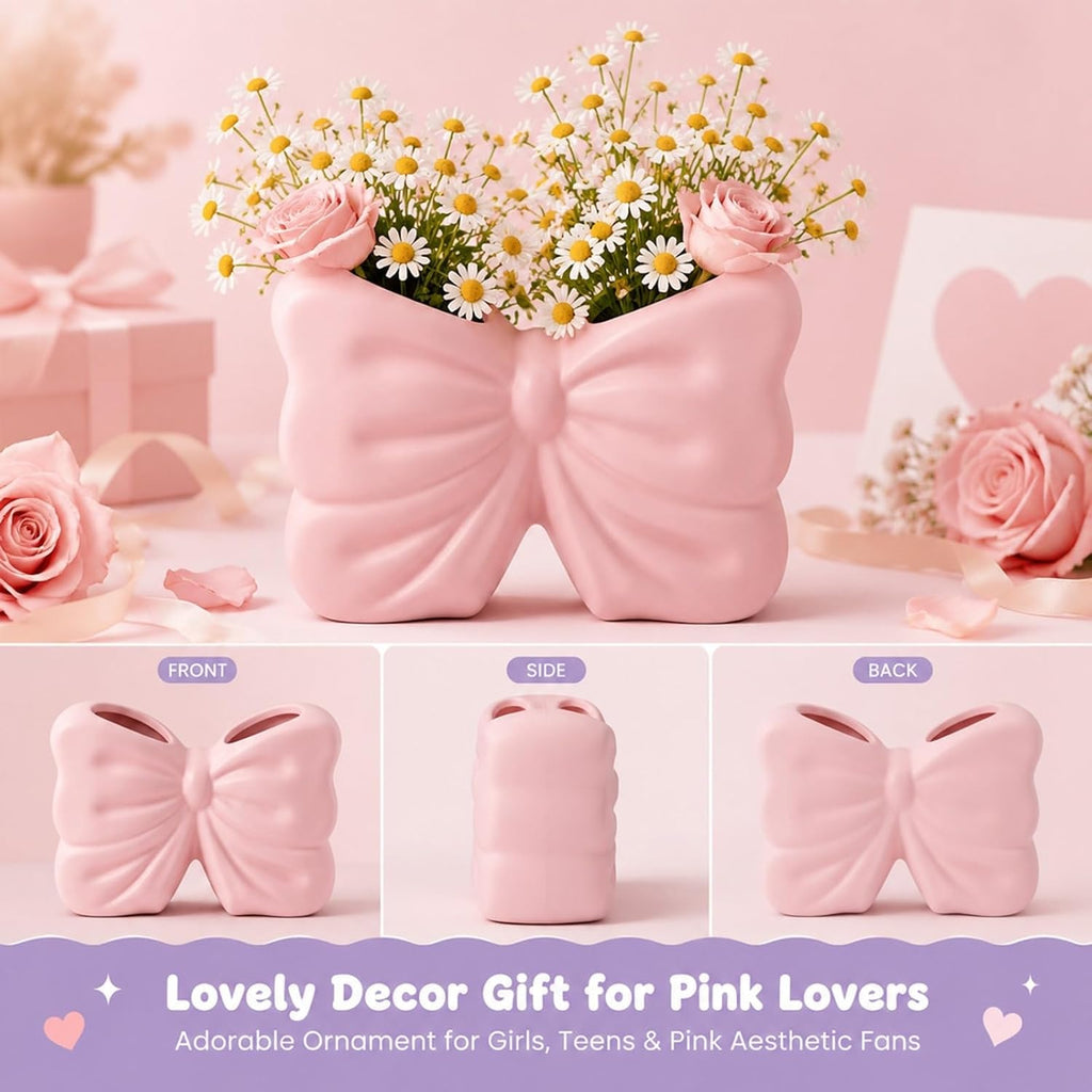 Pink Bow Toothbrush Holder - view 3