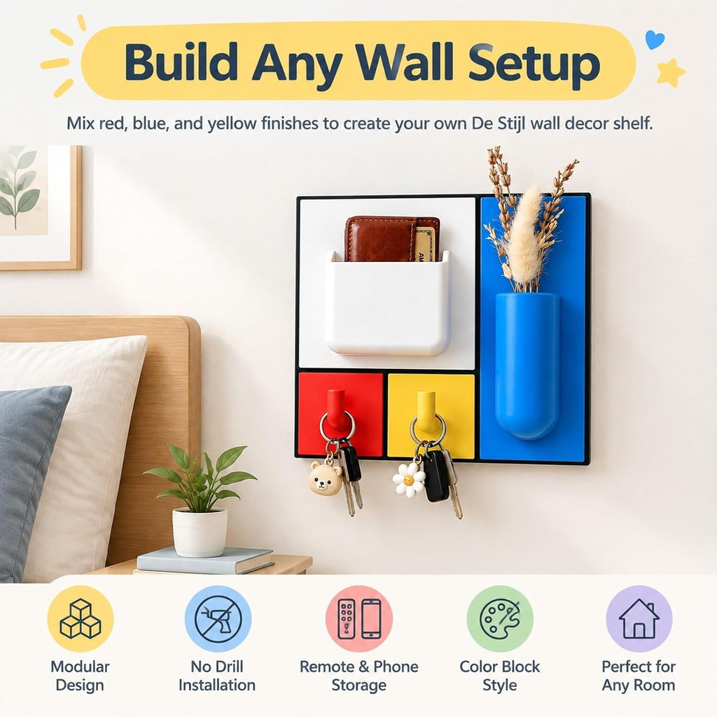 Modular Wall Shelf Organizer - view 1