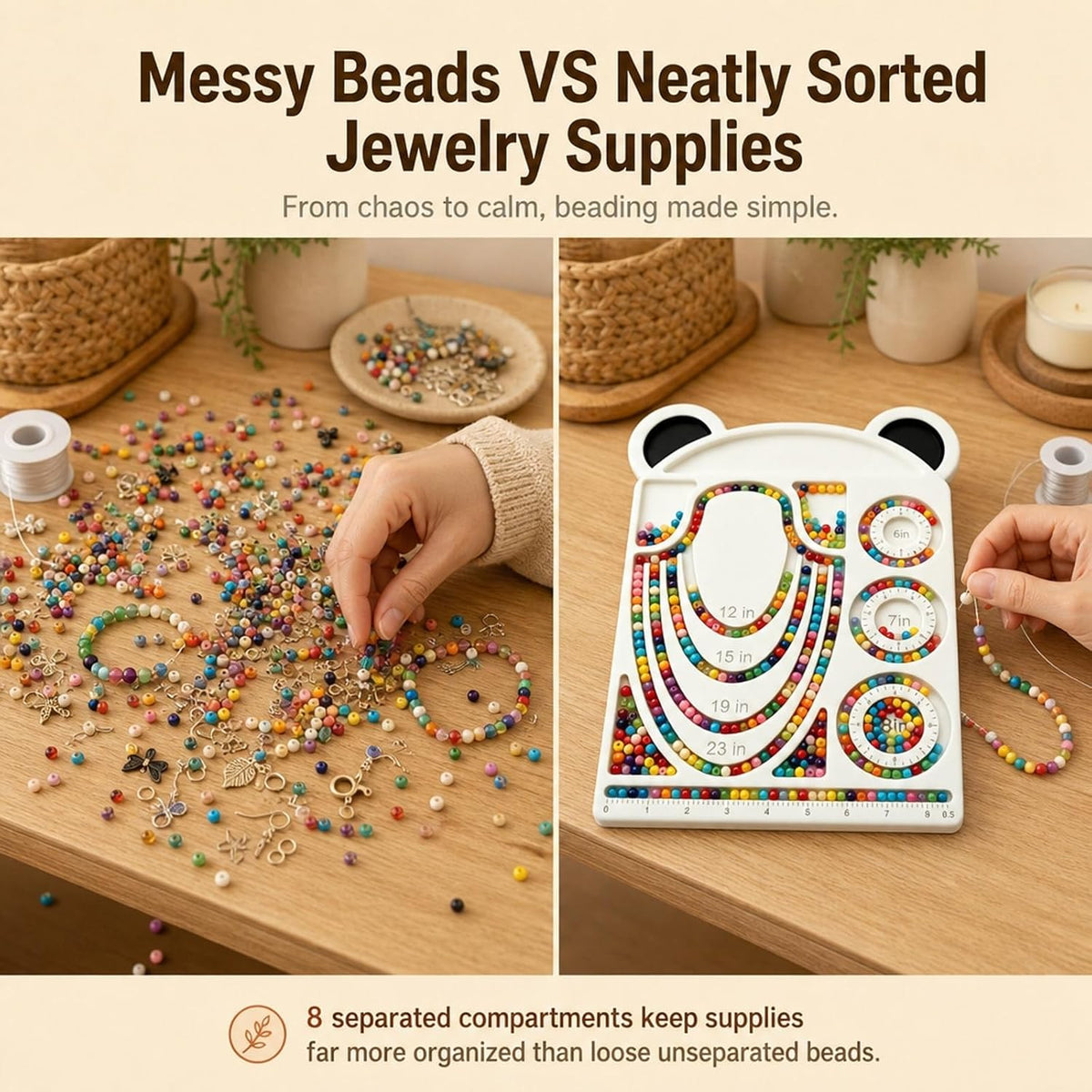 Portable Bead Board for Jewelry Making - view 4